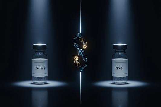 MOTS-c vs NAD+: A Researcher's Guide to Mitochondrial Pathway Comparison